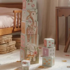 Outlet Cubes à empiler en carton FSC Fairy Garden Jouet À Empiler