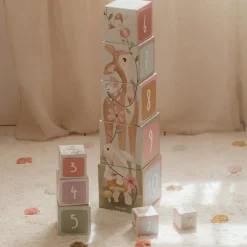 Outlet Cubes à empiler en carton FSC Fairy Garden Jouet À Empiler