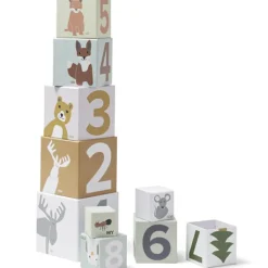 Discount Cubes empilables Edvin (10 pièces) Jouet À Empiler