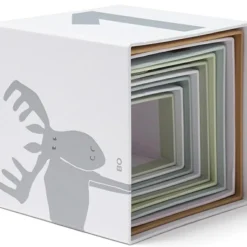 Discount Cubes empilables Edvin (10 pièces) Jouet À Empiler