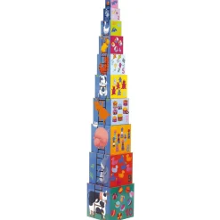 Hot Cubes empilables Rigolo (10 pièces) Jouet À Empiler