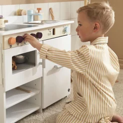 Discount Cuisine avec lave-vaisselle Kid's Hub blanche Enfant Cuisine Enfant