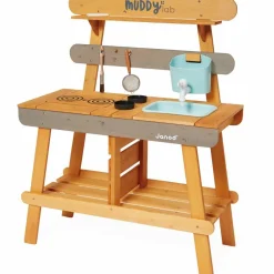 Cuisine d'extérieur en bois Muddy Lab Enfant Cuisine Enfant