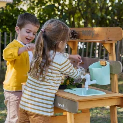 Cuisine d'extérieur en bois Muddy Lab Enfant Cuisine Enfant