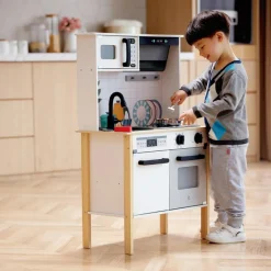 Clearance Cuisine interactive en bois Enfant Cuisine Enfant