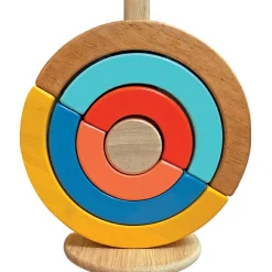 Culboto Circulaire à empiler Bass & Bass Montessori Jouet À Empiler