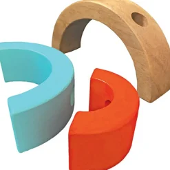 Culboto Circulaire à empiler Bass & Bass Montessori Jouet À Empiler