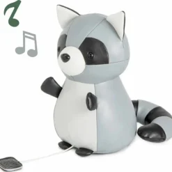 New Denver le Raton laveur musical Peluche Musicale
