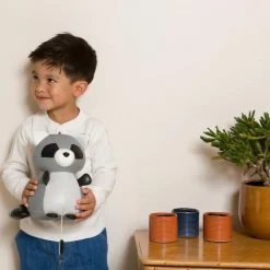 New Denver le Raton laveur musical Peluche Musicale