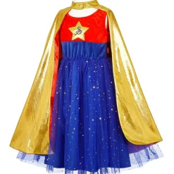 New Déguisement Super héros girl (3-4 ans) Enfant Déguisement Enfant