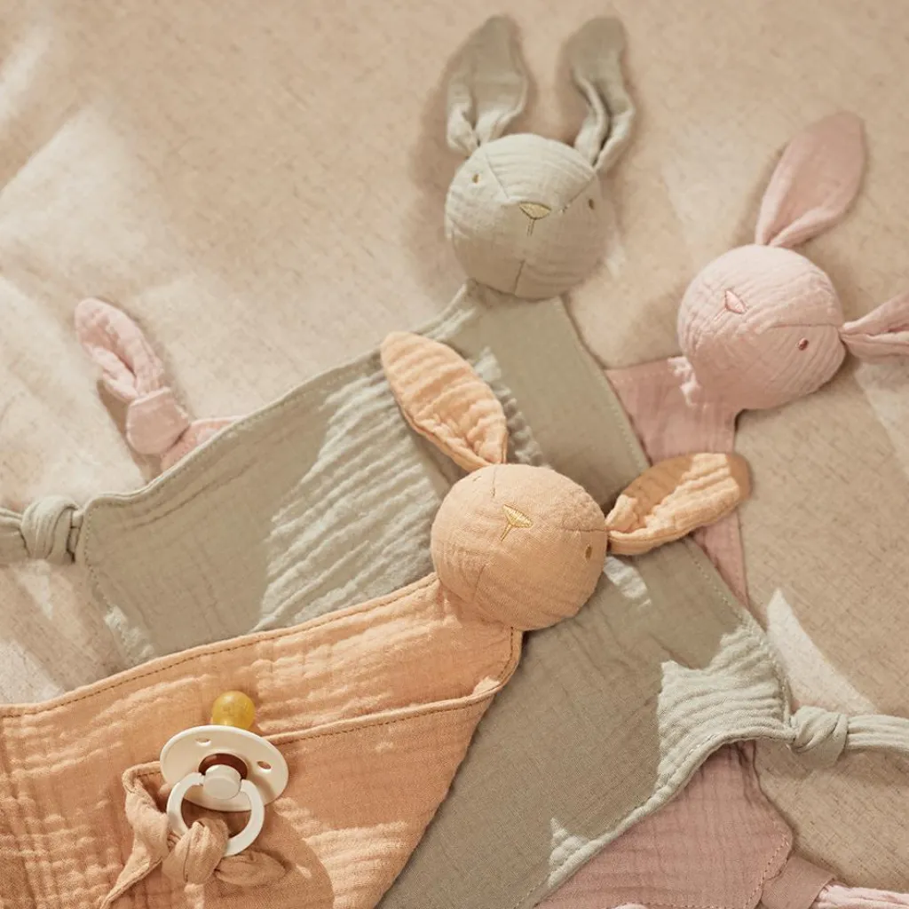 Online Doudou attache sucette Bunny Ears Moonstone Doudou Attache Sucette