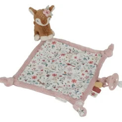 Discount Doudou attache sucette carré faon Fairy Garden Doudou Attache Sucette