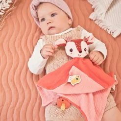 Clearance Doudou attache sucette éco Stella (32 cm) Doudou Plat