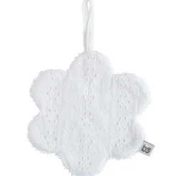 Online Doudou attache sucette fleur Calm blanc Doudou Attache Sucette