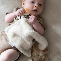 Best Doudou attache sucette Heaven Clay-Warm Linen Doudou Attache Sucette