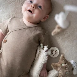 Best Doudou attache sucette Heaven Clay-Warm Linen Doudou Attache Sucette