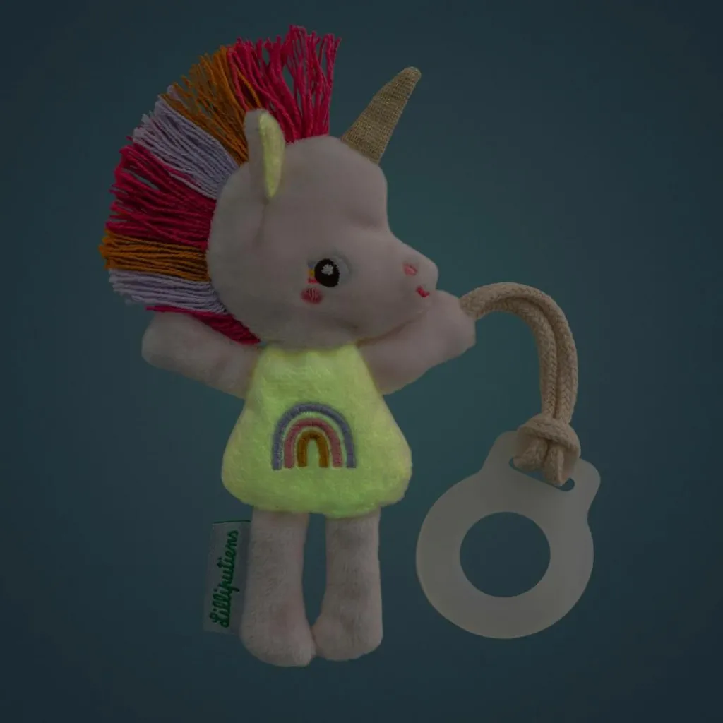 New Doudou attache sucette Lena Mini ami de la nuit Doudou Attache Sucette