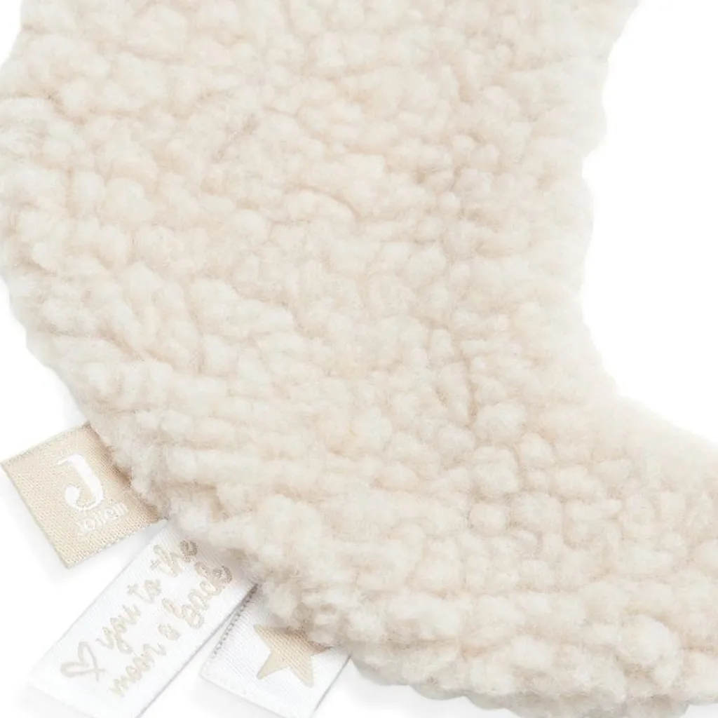Doudou attache sucette Lune Nougat Doudou Attache Sucette