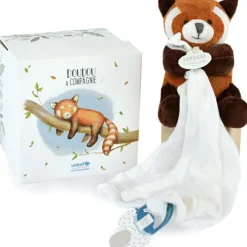 Online Doudou attache sucette Panda roux Doudou Attache Sucette