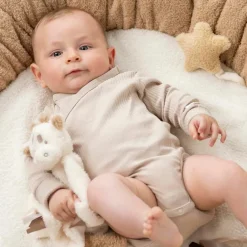 Clearance Doudou attache sucette Teddy Girafe Ecru Doudou Attache Sucette