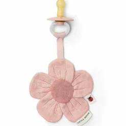 Sale Doudou attache-tétine en gaze de coton Fleur Fairy Garden Doudou Attache Sucette