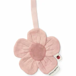 Sale Doudou attache-tétine en gaze de coton Fleur Fairy Garden Doudou Attache Sucette