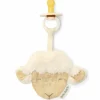 New Doudou attache-tétine en gaze de coton Mouton Doudou Attache Sucette