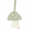 Online Doudou attache-tétine en gaze de coton Champignon Doudou Attache Sucette