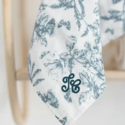 Hot Doudou Augustin le lapin bleu Doudou Plat