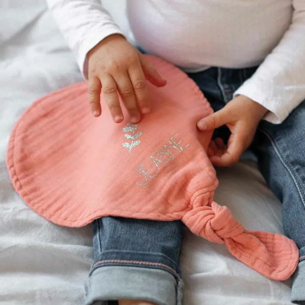 Online Doudou ballon Rose (personnalisable) Doudou Plat