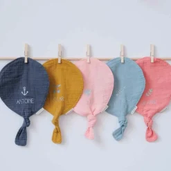 Online Doudou ballon Rose (personnalisable) Doudou Plat