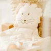 Sale Doudou bola Lion Doudou Plat