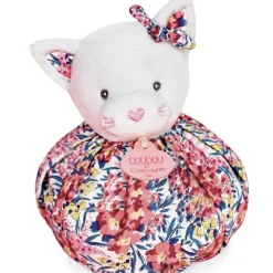 Hot Doudou boule 3 en 1 Chat Les petits futés Doudou Plat