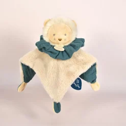 Doudou boule 3 en 1 Lion Les petits futés Doudou Plat