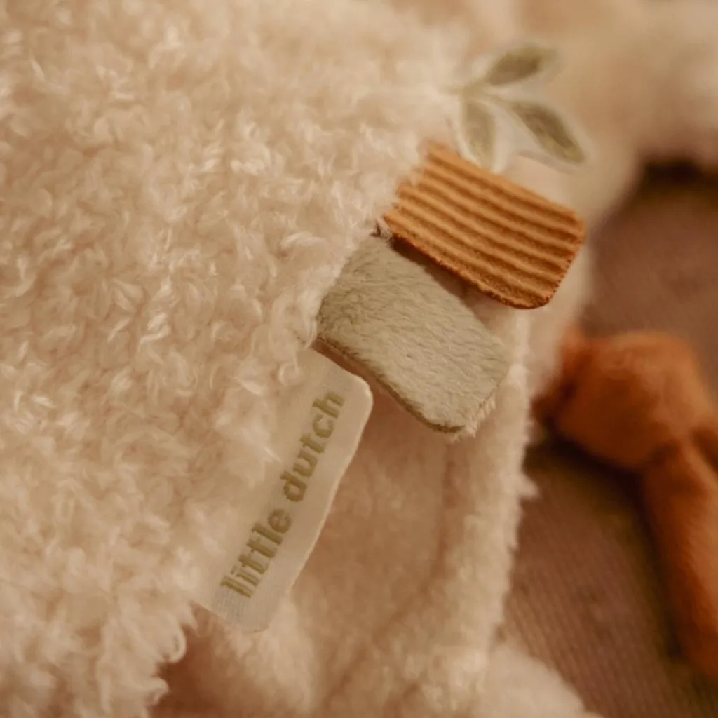 Sale Doudou carré Oie Newborn Doudou Attache Sucette