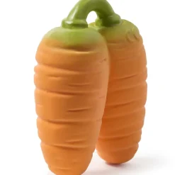 New Doudou de dentition 2 en 1 Cathy la carotte Doudou Plat