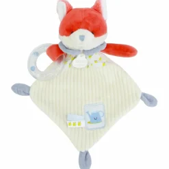 Online Doudou hochet Romarin Le Renard Dans Mon Jardin (21 cm) Doudou Plat