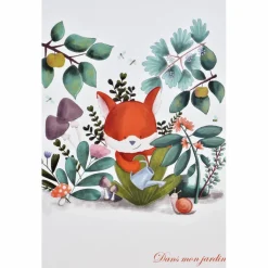 Online Doudou hochet Romarin Le Renard Dans Mon Jardin (21 cm) Doudou Plat