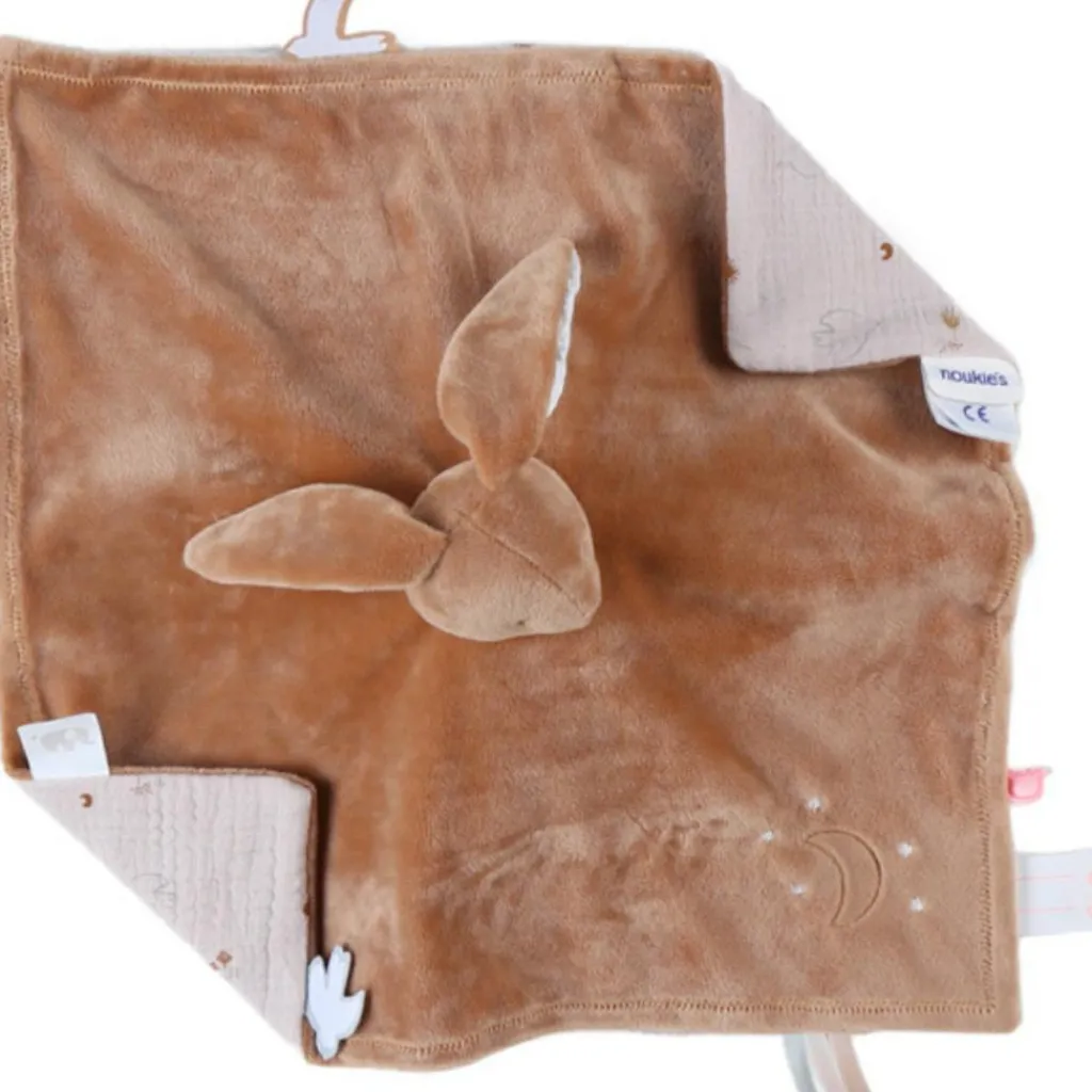 Hot Doudou jour et nuit Moka Bali, Moka & Snow Doudou Attache Sucette