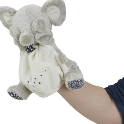 Discount Doudou marionnette éléphant (24 cm) Doudou Marionnette