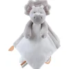 Online Doudou marionnette Triceratops Ops en veloudoux greige (27 cm) Doudou Marionnette