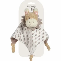 Hot Doudou âne Botton Fleurs Doudou Plat