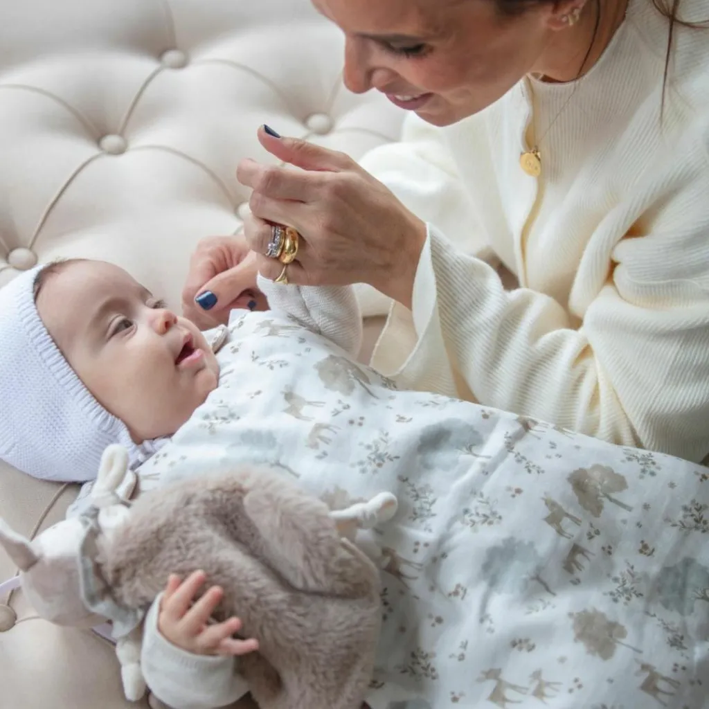 Online Doudou petit cerf Nara Doudou Plat