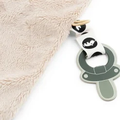 Outlet Doudou plat attache sucette Lalee Sable (30 cm) Doudou Attache Sucette