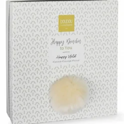 Best Doudou plat avec coffret lapin beige Happy Wild Doudou Plat