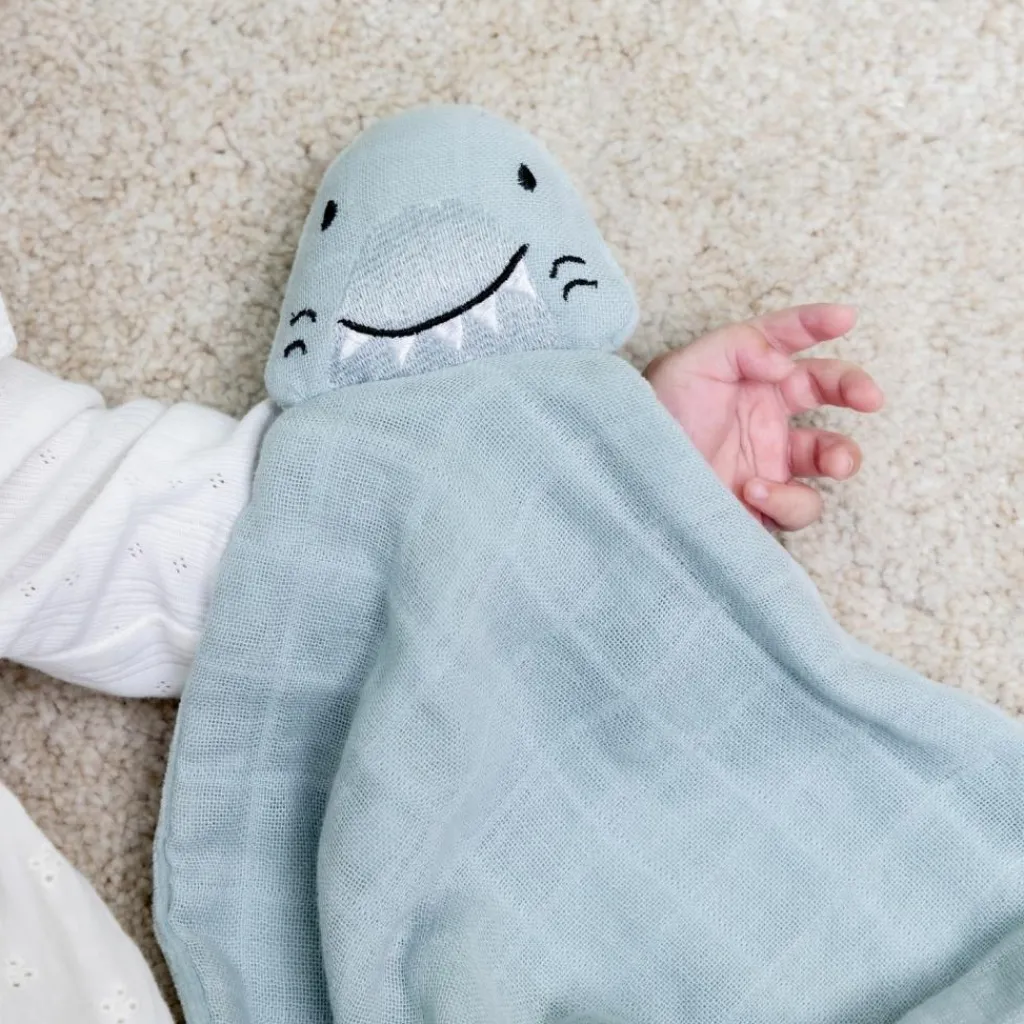 New Doudou plat Bliss Mr. Shark Doudou Plat