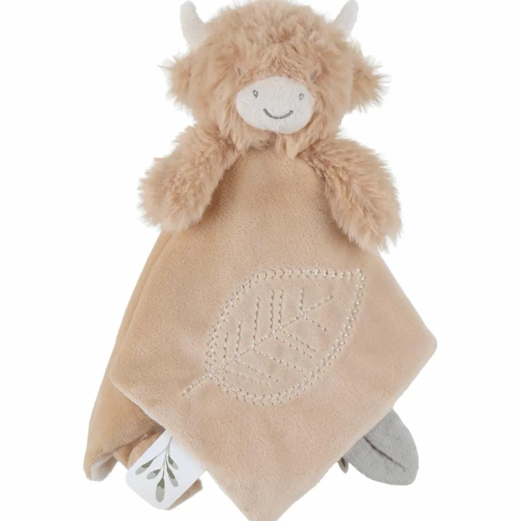 New Doudou plat Fluffy Cow Doudou Plat
