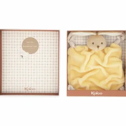 Hot Doudou plat Lapin jaune Doudou Plat