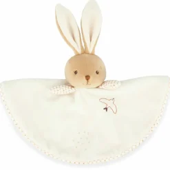 Sale Doudou plat Lapin rond crème Doudou Plat