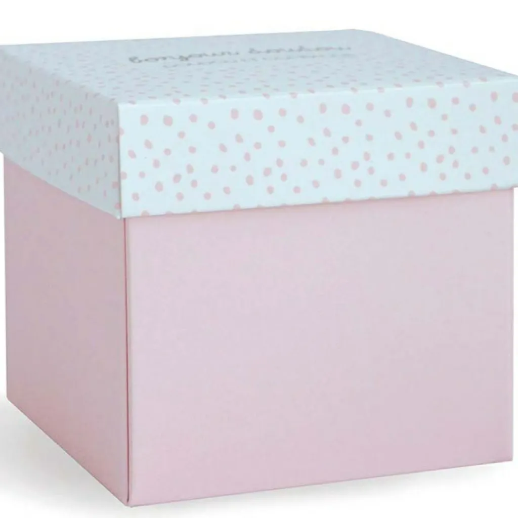 New Doudou plat lapin rose J'aime mon doudou Doudou Plat